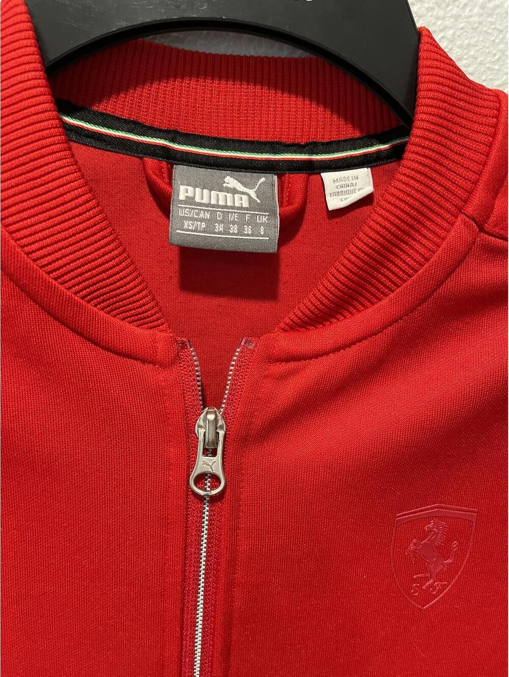 Puma Ferrari Red Zip-Up Jacket - Picture 2 of 3